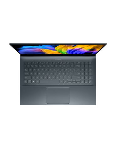 Laptop 2-in-1 ASUS Zenbook 14 Flip OLED UP5401EA-KN094X,i7-1165G7,14",RAM 16GB,SSD 1TB,Intel Iris Xe Graphics,W 11 Pro,Pine Grey