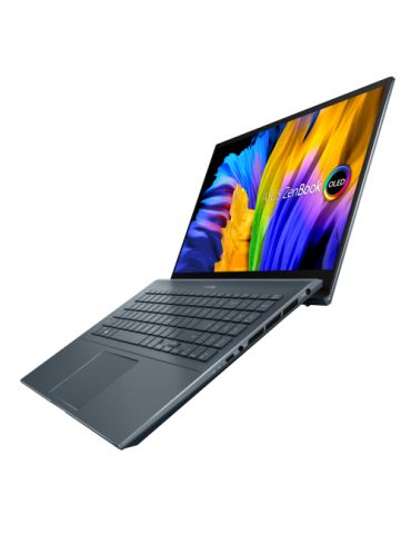 Laptop 2-in-1 ASUS Zenbook 14 Flip OLED UP5401EA-KN094X,i7-1165G7,14",RAM 16GB,SSD 1TB,Intel Iris Xe Graphics,W 11 Pro,Pine Grey