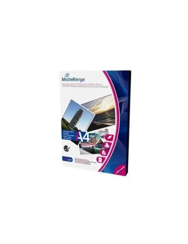 Mediarange din a4 photo paper for inkjet print 250g 50 sheets Mediarange - 1 - Tik.ro