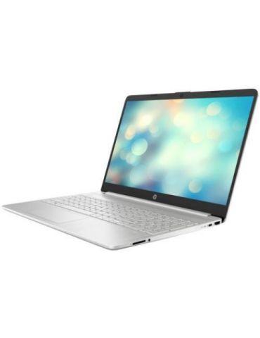 Laptop HP 15S-EQ2005NQ, AMD Ryzen 7 5700U, 15.6inch, RAM 8GB, SSD 256GB, AMD Radeon Graphics, Windows 11 Home, Natural Silver Hp