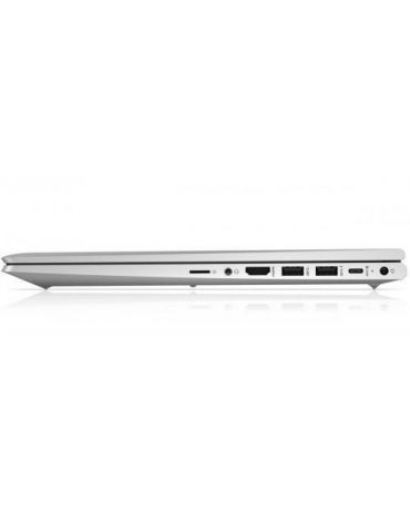 Laptop HP EliteBook 855 G8, AMD Ryzen 5 PRO 5650U, 15.6inch, RAM 16GB, SSD 256GB, AMD Radeon Graphics, Windows 10 Pro, Silver Hp