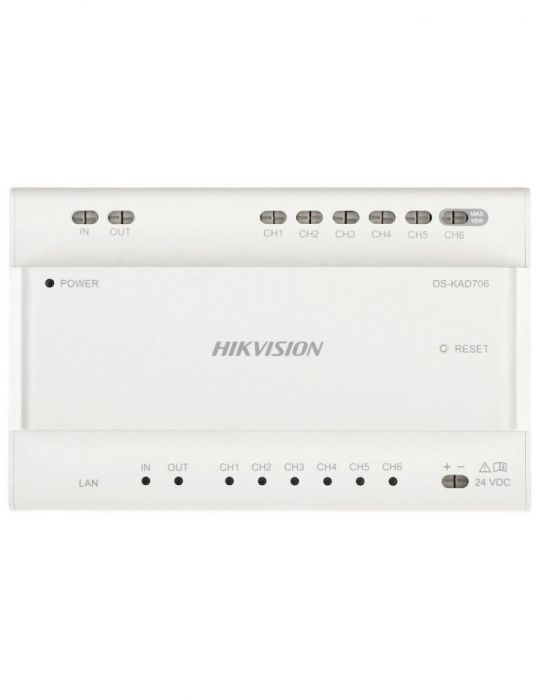 Controler pentru sisteme de videointerfonie cu conexiune pe 2 fire Hikvision - 1