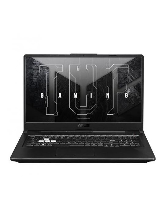 Laptop ASUS TUF Gaming F17 FX706HC-HX011,i5-11400H,17.3",RAM 8GB, SSD 512GB,nVidia GeForce RTX 3050 4GB,No OS,Graphite Black Asu