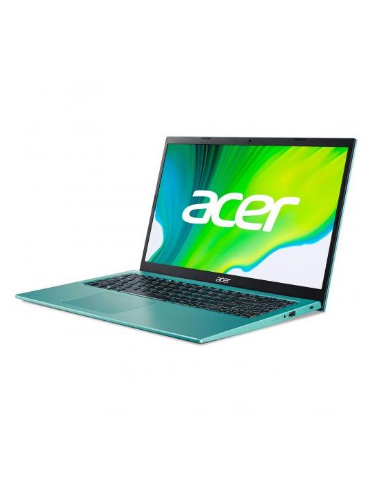 Laptop Acer Aspire 3 A315-35, Intel Celeron Quad Core N5100, 15.6inch, RAM 8GB, SSD 256GB, Intel UHD Graphics, No OS, Blue Acer 