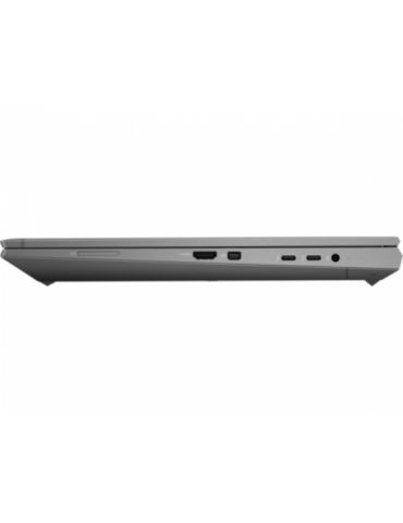 Laptop HP ZBook 15 Fury G8, Intel Core i7-11800H, 15.6inch, RAM 32GB, SSD 1TB, nVidia RTX A3000 6GB, Windows 10 Pro, Dark Ash Hp