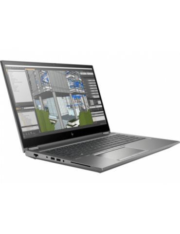 Laptop HP ZBook 15 Fury G8, Intel Core i7-11800H, 15.6inch, RAM 32GB, SSD 1TB, nVidia RTX A3000 6GB, Windows 10 Pro, Dark Ash Hp