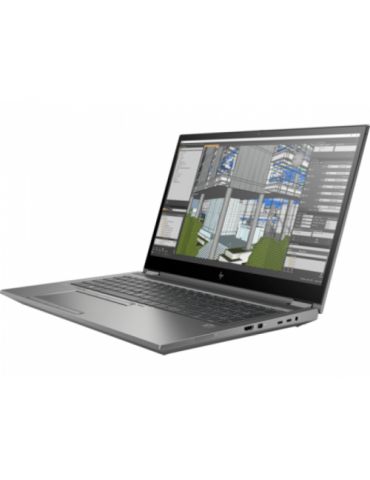 Laptop HP ZBook 15 Fury G8, Intel Core i7-11800H, 15.6inch, RAM 32GB, SSD 1TB, nVidia RTX A3000 6GB, Windows 10 Pro, Dark Ash Hp