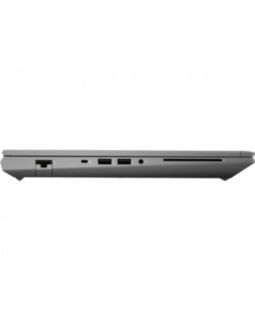 Laptop HP ZBook 15 Fury G8, Intel Core i7-11800H, 15.6inch, RAM 32GB, SSD 1TB, nVidia RTX A3000 6GB, Windows 10 Pro, Dark Ash Hp
