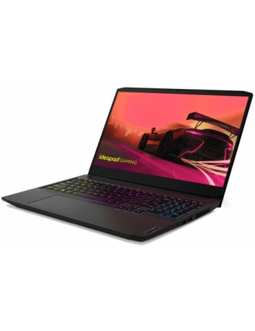Laptop Lenovo IdeaPad Gaming 3 15ACH6,Ryzen 7 5800H,15.6",RAM 16GB, 512GB,nVidia GeForce RTX 3050 Ti 4GB,Free DOS,Shadow Black L