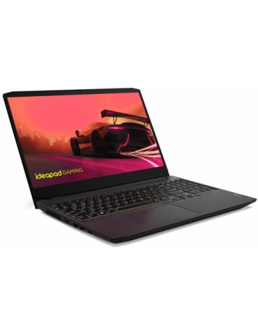 Laptop Lenovo IdeaPad Gaming 3 15ACH6,Ryzen 7 5800H,15.6",RAM 16GB, 512GB,nVidia GeForce RTX 3050 Ti 4GB,Free DOS,Shadow Black L