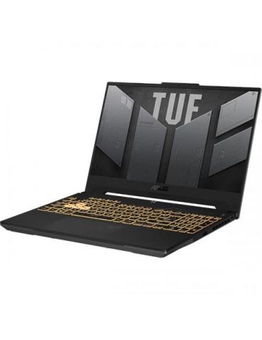 Laptop ASUS TUF Gaming F15 FX507ZM-HQ113,Intel Core i7-12700H,15.6",RAM 8GB,SSD 1TB,nVidia GeForce RTX 3060 6GB,No OS,Mecha Gray