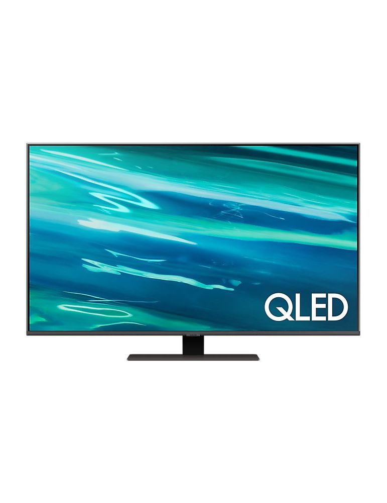 Samsung Q80A QE50Q80AAT 127 cm (50") 4K Ultra HD Smart TV Wi-Fi Negru, Argint