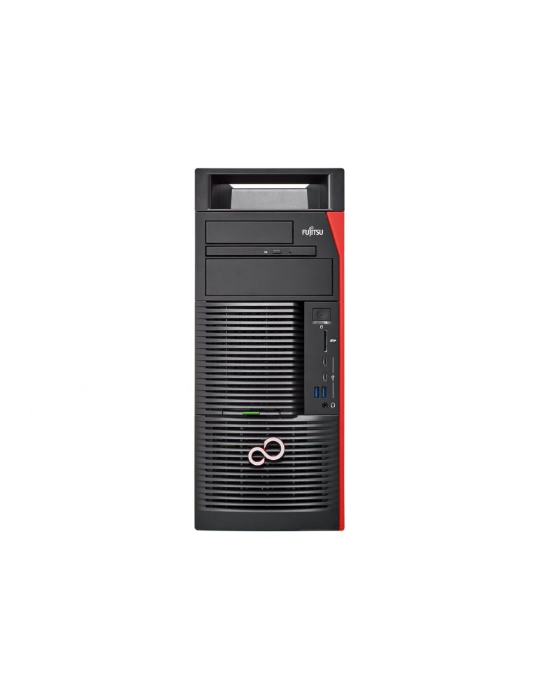 Desktop Fujitsu Celsius M7010 Xeon W-2225, RAM 32GB , SSD 1TB, Win 10 Pro, Black