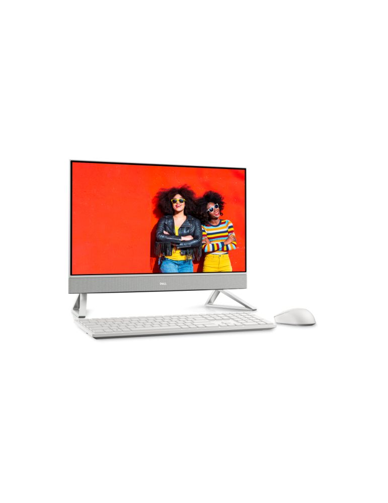 Desktop Dell Inspiron 5410 AIO,Intel Core i5-1235U,23.8",RAM 8GB,HDD 1TB + SSD 256GB,Intel UHD Graphics,Win 11 Pro,Pearl White