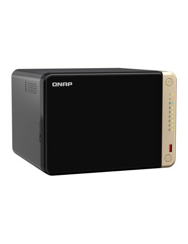 QNAP TS-664-4G NAS & servere de stocare a datelor Tower Ethernet LAN Negru Qnap - 4