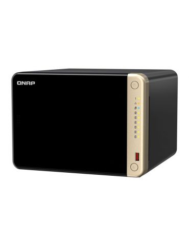 QNAP TS-664-4G NAS & servere de stocare a datelor Tower Ethernet LAN Negru Qnap - 5