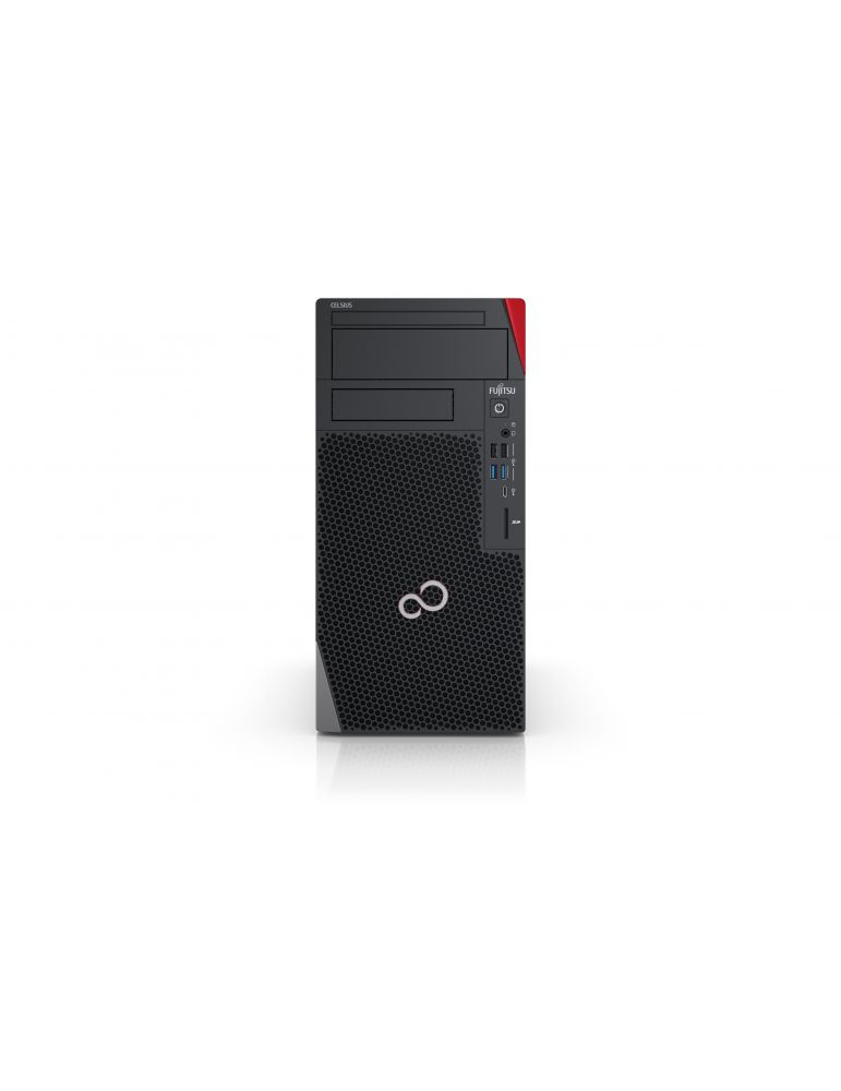 Desktop Fujitsu CELSIUS W5010, i5-10600,Intel Core i5-10600,RAM 16GB,512GB SSD, Win 10 Pro,Black