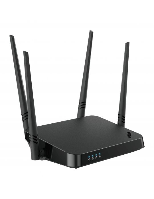 D-Link AC1200 router wireless Gigabit Ethernet Bandă dublă (2.4 GHz/ 5 GHz) 5G Negru D-link - 2