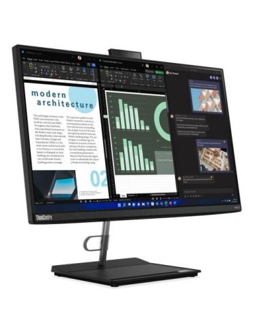 Desktop Lenovo ThinkCentre Neo 30a 22,Intel Core i3-1220P,21.5",RAM 8GB,SSD 512GB,Intel UHD Graphics,Free DOS,Raven Black Lenovo - Tik.ro