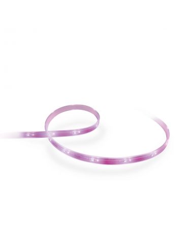 Philips Hue cu ambianță albă și color Extensie de 1 metru Lightstrip Plus V4 Philips by Signify - 1 - Tik.ro