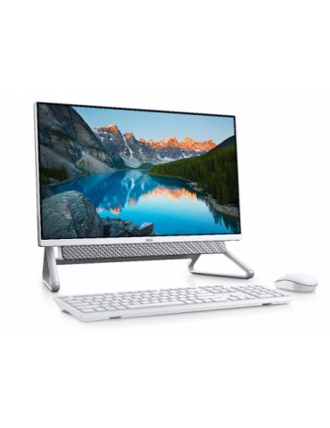 Desktop Dell Inspiron 5400 AIO, Intel Core i5-1135G7, 23.8inch, RAM 8GB, SSD 512GB, Intel Iris Xe Graphics, Win 11 Pro, Silver D