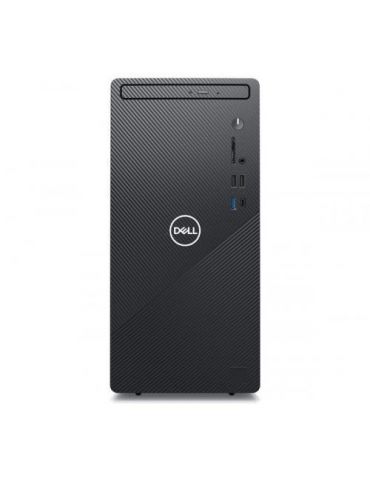 Desktop Dell Inspiron 3891 MT, Intel Core i5-10400, RAM 8GB, HDD 1TB + SSD 256GB, Intel UHD Graphics 630, Windows 11, Black Dell - Tik.ro
