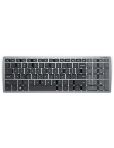 DELL KB740 tastaturi RF Wireless + Bluetooth QWERTY US Internațional Gri, Negru Dell - 1 - Tik.ro