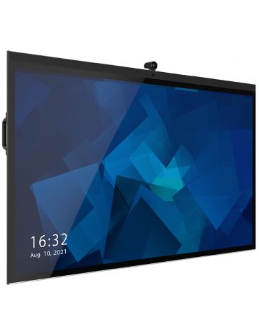 Newline 75" Z Ecran plat interactiv 190,5 cm (75") LED Wi-Fi 400 cd m² 4K Ultra HD Negru Ecran tactil Procesor încorporat - Tik.ro