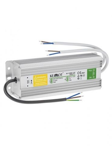 Alimentator banda led 120w 12v 10a ip67  - 1 - Tik.ro