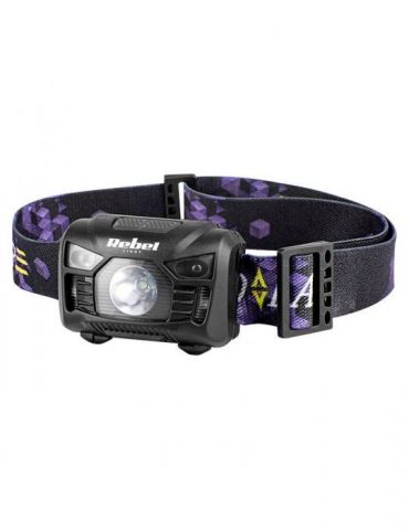 Lanterna frunte cu acumulator 3w rebel Rebel - 1 - Tik.ro
