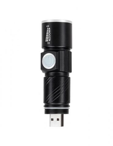 Lanterna aluminiu led 3w 3.7v 350mah vipow Vipow - 1