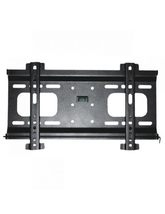 Suport tv 32-55 inch superplat+nivela negru Cabletech - 1
