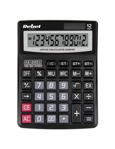 Calculator de birou 12 digiti oc-100 rebel Rebel - 1 - Tik.ro