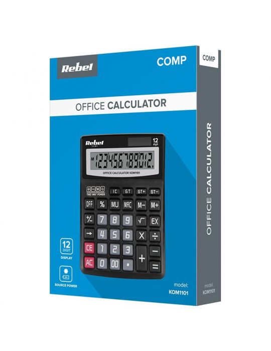 Calculator de birou 12 digiti oc-100 rebel Rebel - 1