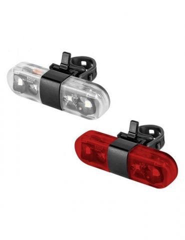 Set iluminat bicicleta fata spate usb Rebel - 1 - Tik.ro