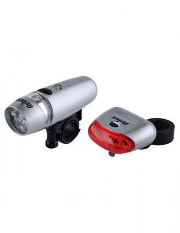 Set lumini fata spate bicicleta rebel Vipow - 1 - Tik.ro