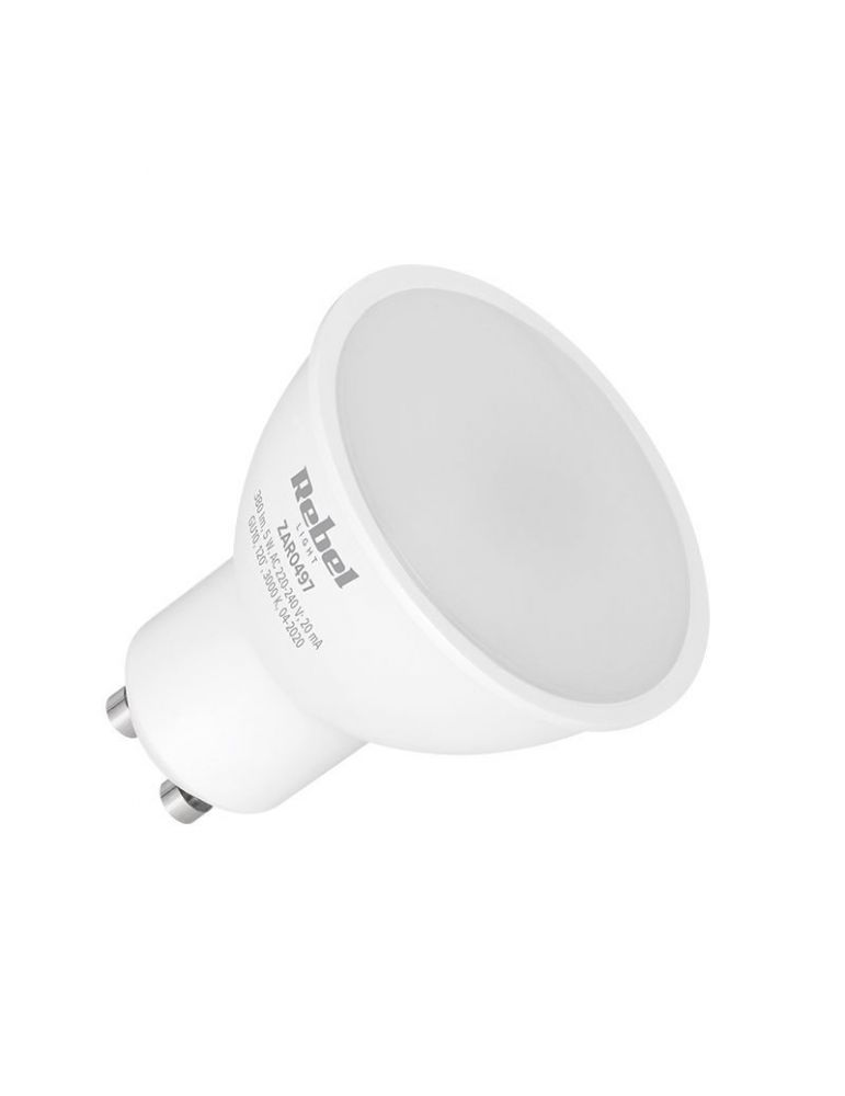 Bec led gu10 5w 3000k 230v rebel