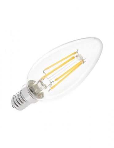 Bec led 4w e14 filament 3000k 230v vipow Vipow - 1 - Tik.ro