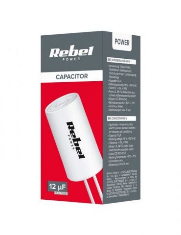 Condensator motor 12uf 450v fir Rebel - 1