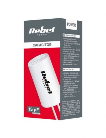 Condensator motor 15uf 450v fir Rebel - 1