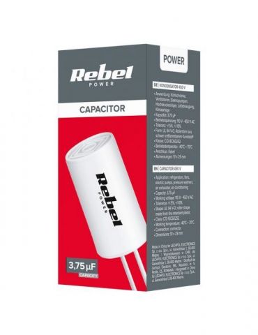 Condensator motor 3.75uf 450v fir Rebel - 1