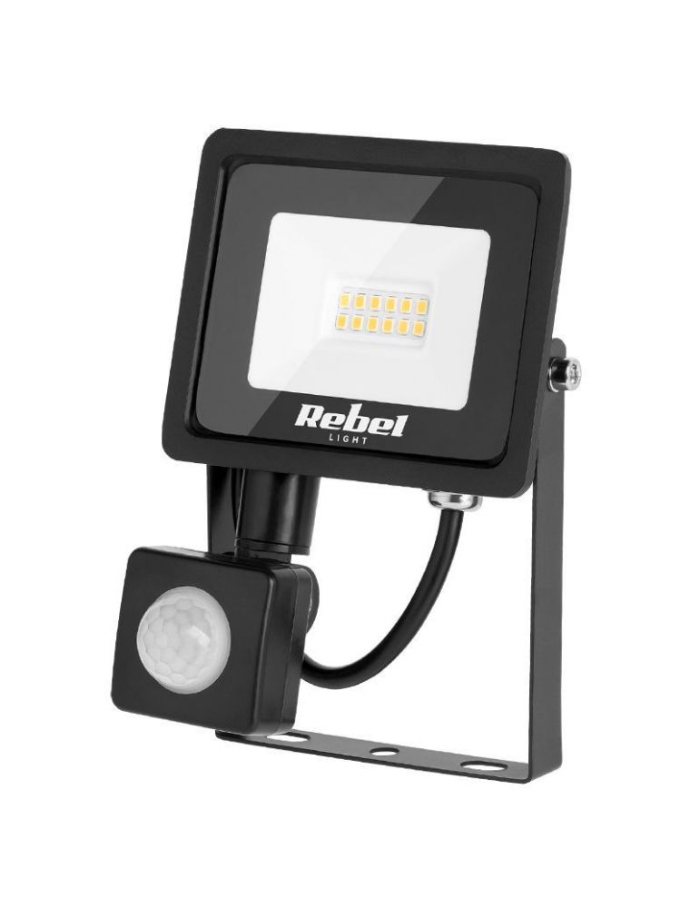 Reflector led 10w 3000k senzor miscare rebel