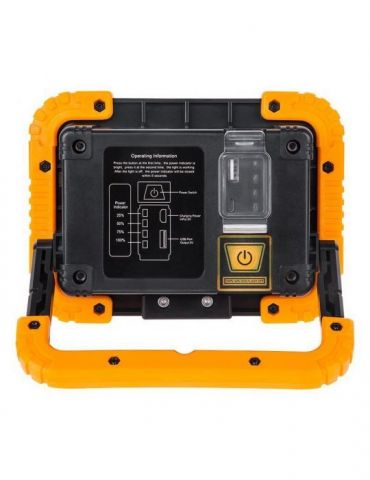 Reflector cu acumulator ip44 10w 900lm 4000k Kemot - 1