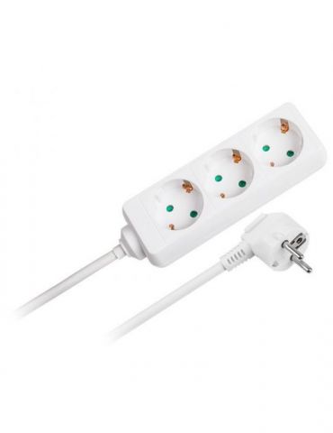 Prelungitor 3 posturi 1.5m (3x1.0mm) Kemot - 1 - Tik.ro