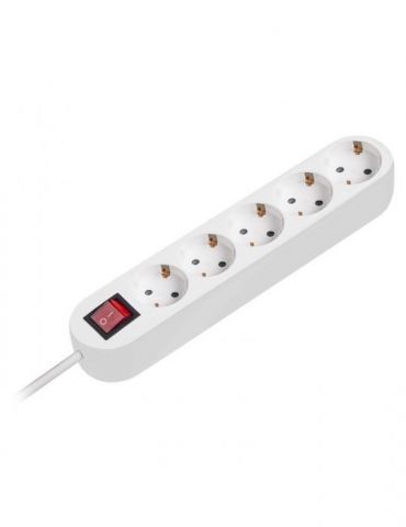 Prelungitor 3x1.5mm 5 prize 10m intrerupator  - 1 - Tik.ro