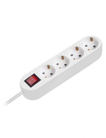 Prelungitor 3x1.5mm 4 prize 3m intrerupator  - 1 - Tik.ro