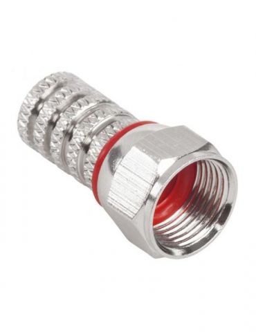 Mufa f tata cu garnitura rg59 3c2v cupru  - 1 - Tik.ro