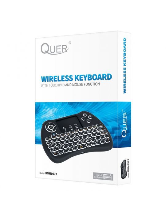 Tastatura touchpad smart tv box mini q5 Quer - 1