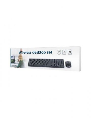Set tastatura si mouse wireless gembird Gembird - 1