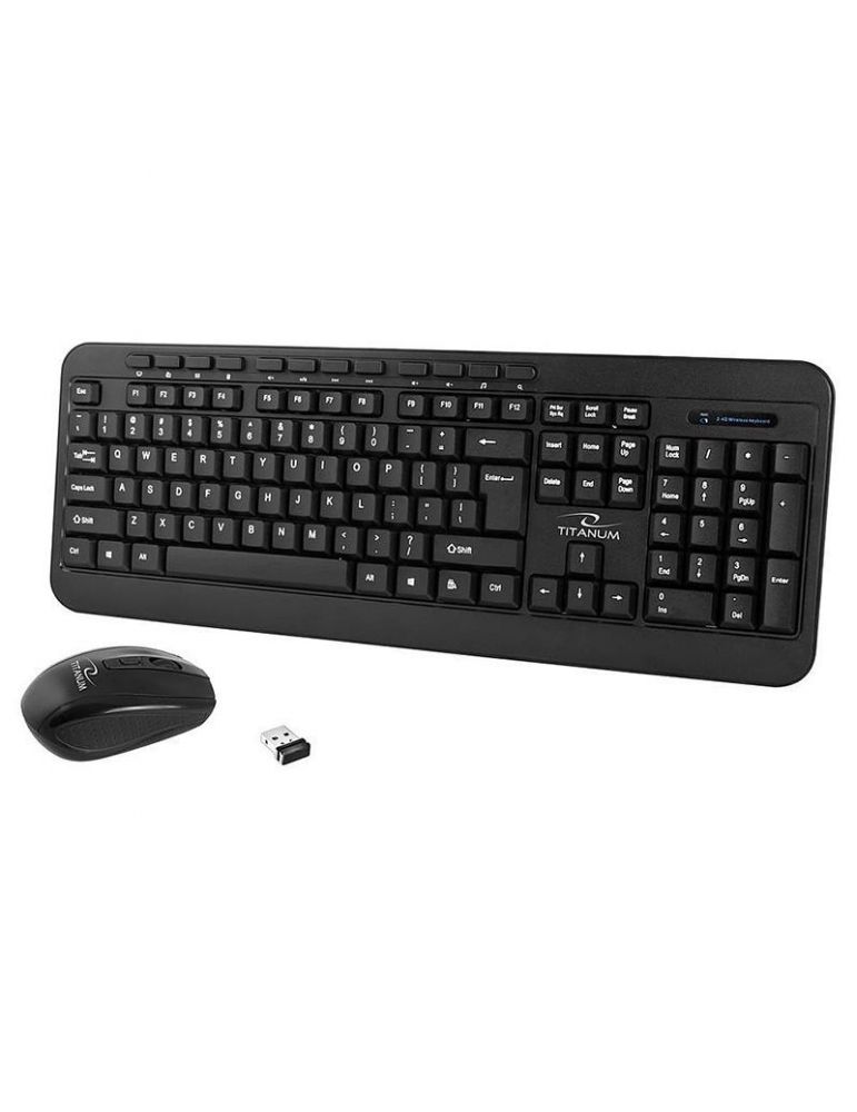 Kit tastatura si mouse wireless akron esperan